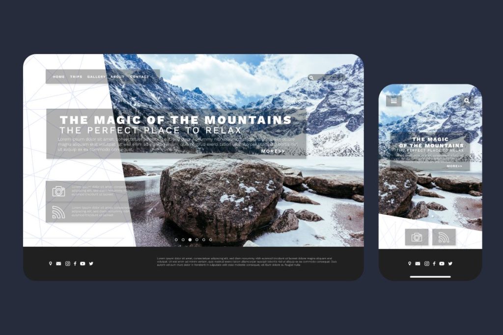 웹사이트 만들기, 무료 홈페이지 만들기, 웹사이트 종류, 브릿지 페이지, 기업 홈페이지