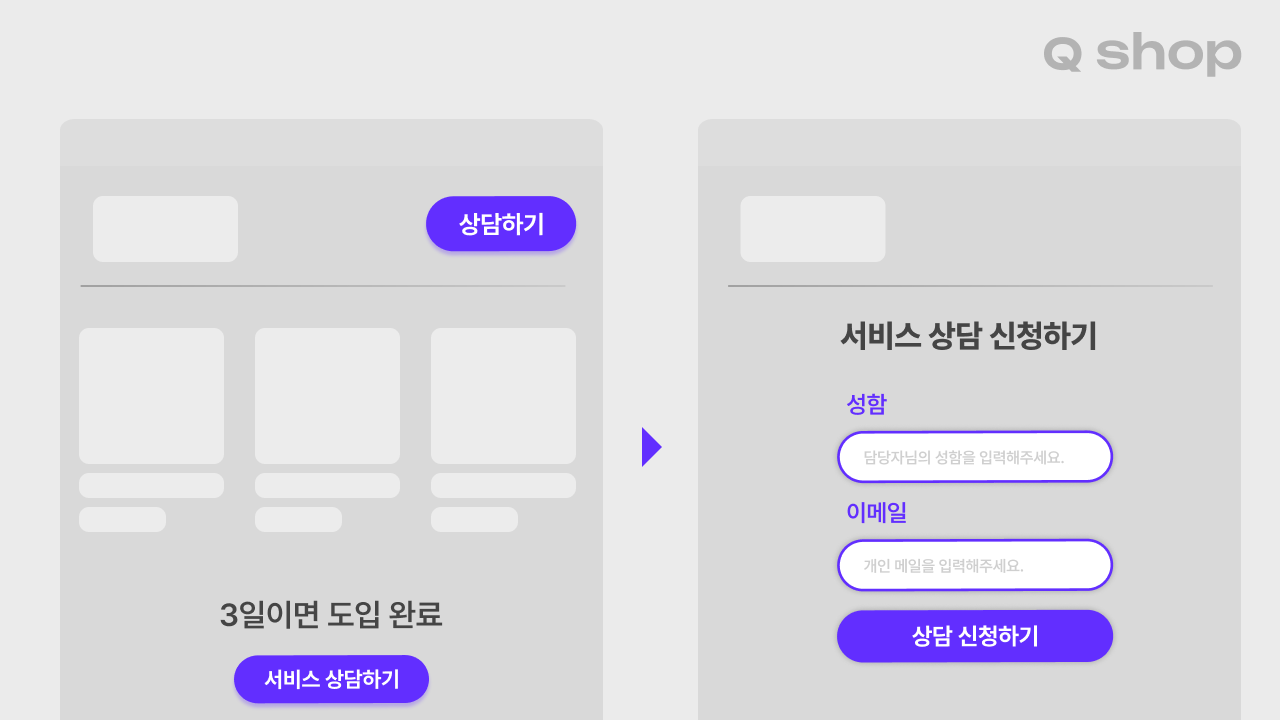 홈페이지 CTA가 중요한 이유 예시 이미지